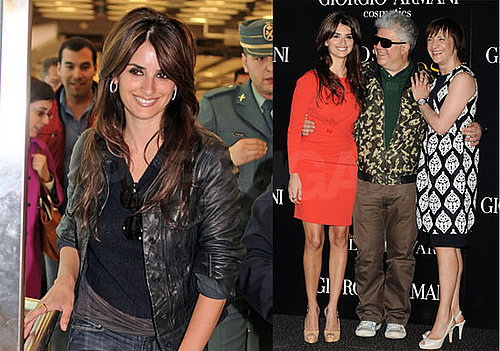 Photos of Penelope Cruz and Pedro Almodovar at a Broken Embraces Photo Call in Madrid
