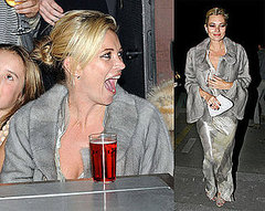 Photos of Kate Moss and Jaime Hince Doing Some Partying With Fendi During Fashion Week