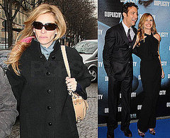 Photos Julia Roberts and Clive Owen in Paris