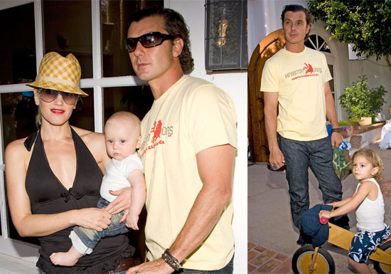 Gavin and Gwen at Tennis Charity Event