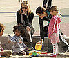 Photos of Heidi Klum with Johan and Leni at the Park
