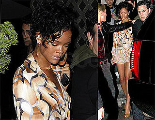 Photos of Rihanna Without Sunglasses at Les Deux