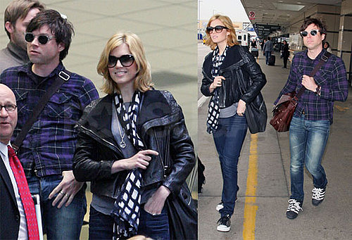 Photos of Married Mandy Moore and Ryan Adams at LAX Together