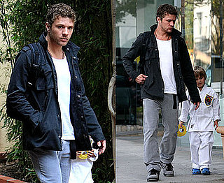 Photos of Ryan Phillippe Picking Up His Son Deacon From Karate Class