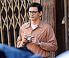 Photo of James Franco on the Set of Howl