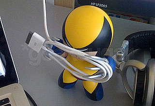 Wolverine Mighty Muggs Used as Cable Manager