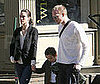 Photo of Jennifer Connelly and Paul Bettany and Their Son Stellan in NYC