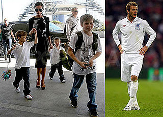 David Beckham Wins his 109th Cap in England