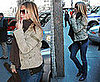 Jennifer Aniston Arrives on the Set