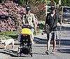 Photo of Matthew McConaughey and Camila Alves Walking with son Levi in Malibu