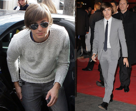 Zac Efron in Paris