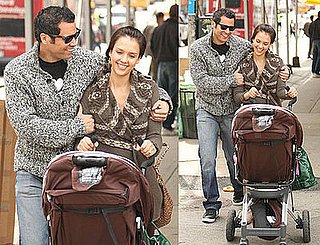 Jessica Alba and Cash Warren Go House Hunting in NYC