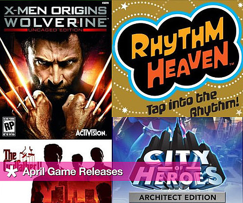 April Video Game Releases 2009-04-01 07:33:00