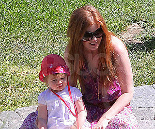 Photo of Isla Fisher and Olive Cohen in LA