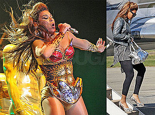 Photos of Beyonce Knowles on Tour in Vancouver