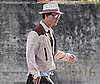 Photo of Johnny Depp on the Set of The Rum Diary in Puerto Rico 2009-04-07 16:00:00