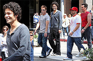 Photos of Entourage Cast Filming in Los Angeles