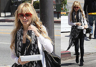 Photos of Nicole Richie at Cheebo Restaurant in LA