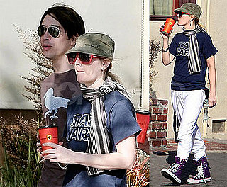 Photos of Drew Barrymore and Justin Long in LA
