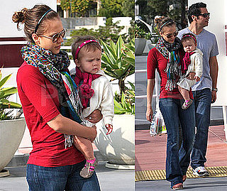 Photos of Jessica Alba, Cash Warren, Honor in LA