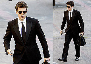 Photos of John Mayer in Tux On His Way to The Tonight Show in LA