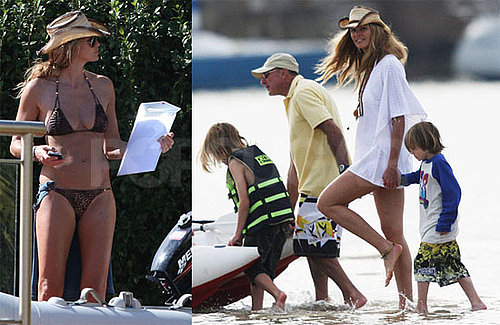 Bikini Photos of Elle MacPherson in Sydney, Australia