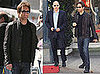 David Duchovny On the Set