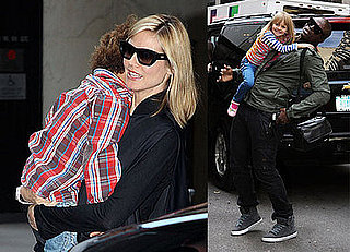 Photos of Pregnant Heidi Klum in NYC With Seal, Leni Samuel, and Henry Samuel