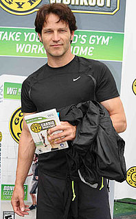 True Blood's Stephen Moyer Plays the New Gold's Gym Cardio Fitness Game for the Wii