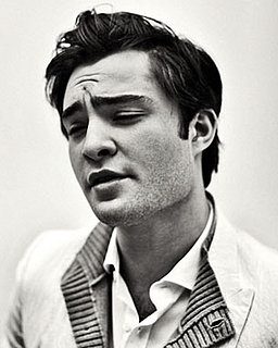 Photos and Quotes from Ed Westwick in Interview Magazine