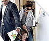 Photo of Katie Holmes Picking Suri Up fro Dance Class