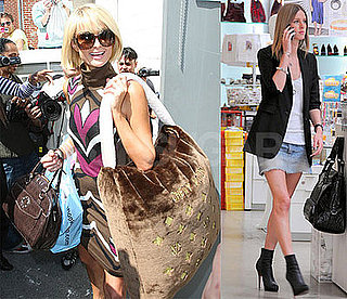 Photos of Paris and Nicky Hilton Shopping at Kitson
