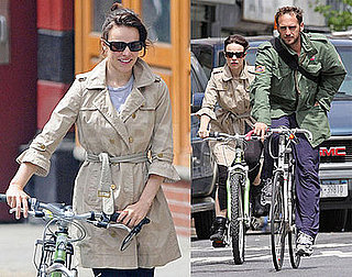 Photos of Rachel McAdams and Josh Lucas Riding Bikes in NYC