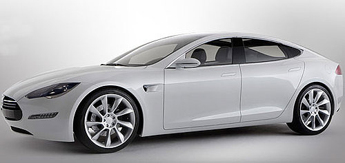 David Letterman Interviews CEO of Tesla and Brings the S Model on His Show