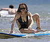 Photo of Lindsay Lohan Learning to Surf in Hawaii