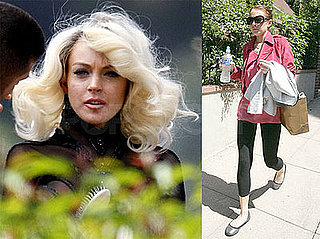 Photos of Lindsay Lohan Dressed as Marilyn Monroe For a Photo Shoot