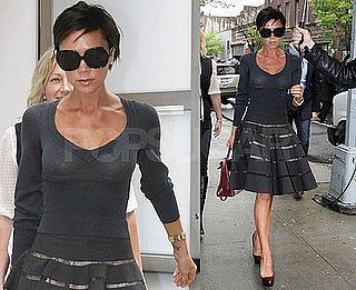 Photos of Victoria Beckham Leaving Her Hotel in NYC