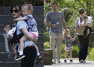 Photos of Seraphina Affleck with her Parents Jennifer and Ben, and Sister Violet