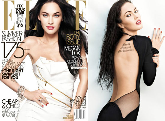Megan Fox in Elle 