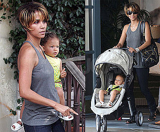 Photos of Halle Berry and Nahla in LA