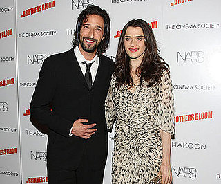 Photo of Adrien Brody and Rachel Weisz at an NYC Screening of The Brothers Bloom