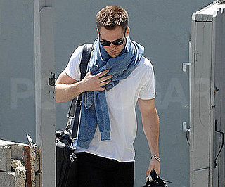 Photo of Star Trek's Chris Pine at LAX