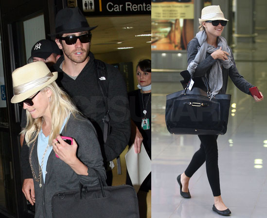 Reese and Jake at the Airport