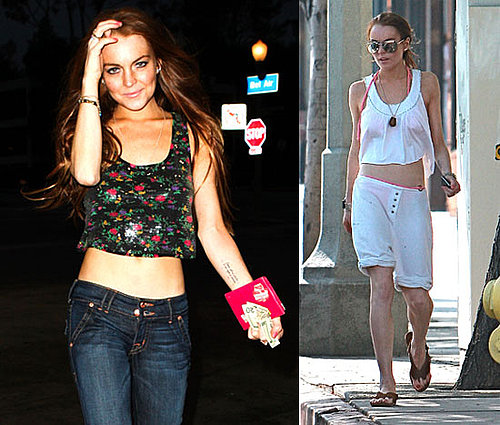 Photos of Lindsay and Ali Lohan in LA, Lindsay's Marilyn Monroe Tattoo "Stars All We Ask For Is Our Right to Twinkle"