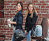 Photo Slide of Leighton Meester and Minka Kelly Filming The Roommate Monday in LA