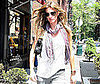 Photo Sldie of Gisele Bundchen Walking in NYC