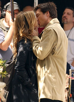 Photos of Jennifer Aniston, Jason Bateman, Francesca Bateman, Amanda Anka in Brooklyn