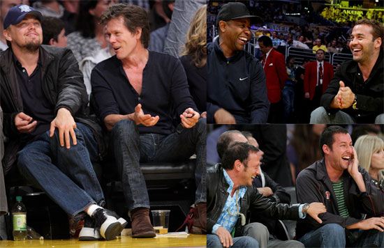 Leo at the Lakers Game Leo at the Lakers Game