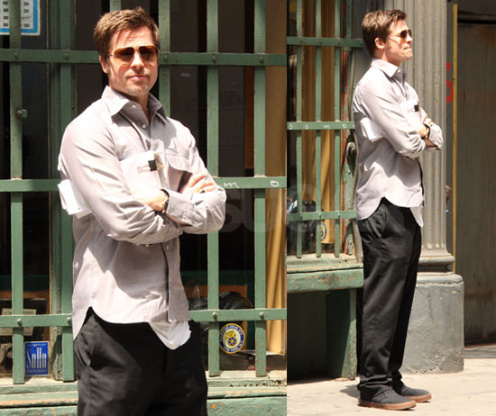 Brad Pitt in NYC