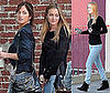 Leighton on Set
